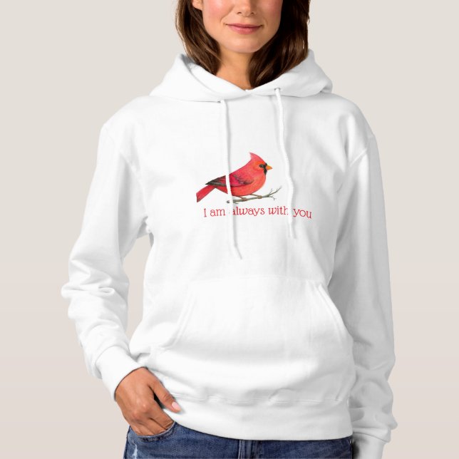 Kardinal Hoodie für Mama (Vorderseite)
