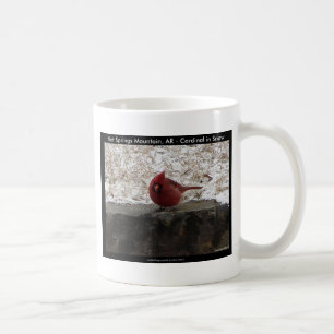 Kardinal Hot Springs Nat. Park Mt AR Geschenke App Tasse