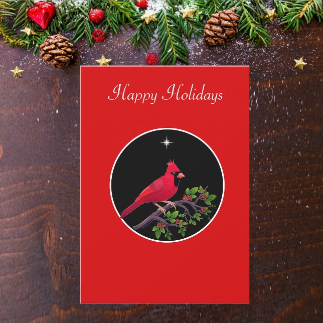 Kardinal in Schwarz und Rot (Von Creator hochgeladen)