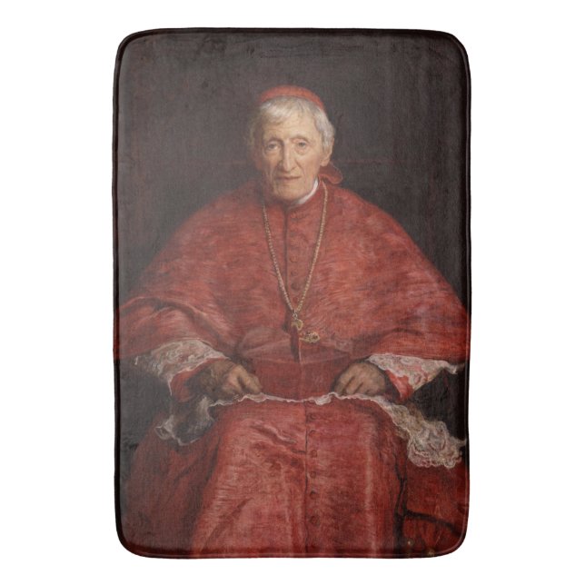 Kardinal John Henry Newman Badematte (Vorderseite Vertikal)