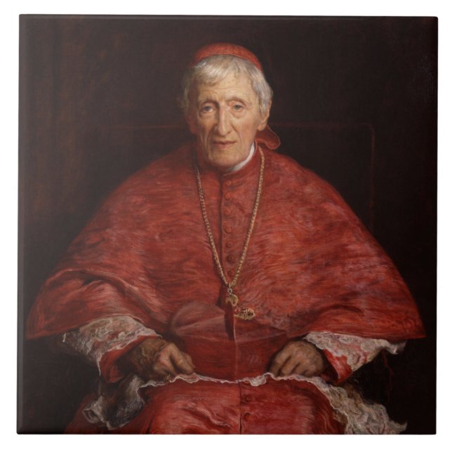 Kardinal John Henry Newman Fliese (Vorderseite)