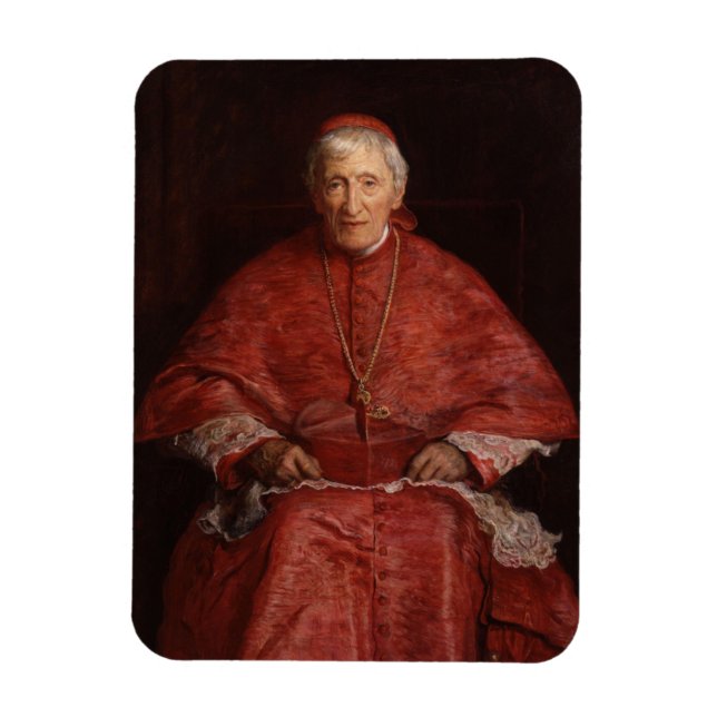 Kardinal John Henry Newman Magnet (Vertikal)