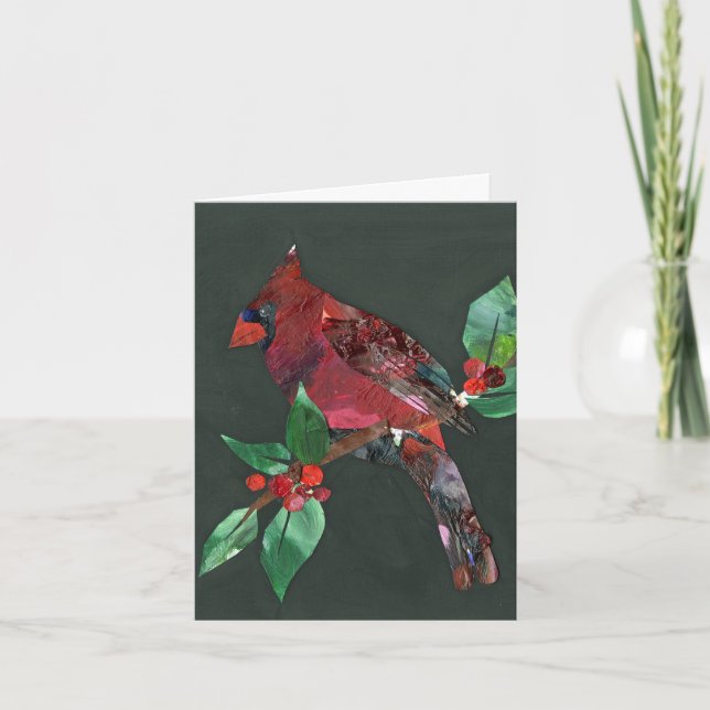 Kardinal-Karte Dankeskarte (Vorderseite)