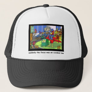 Kardinal Law Funny Law Cartoon Geschenke & Collect Truckerkappe