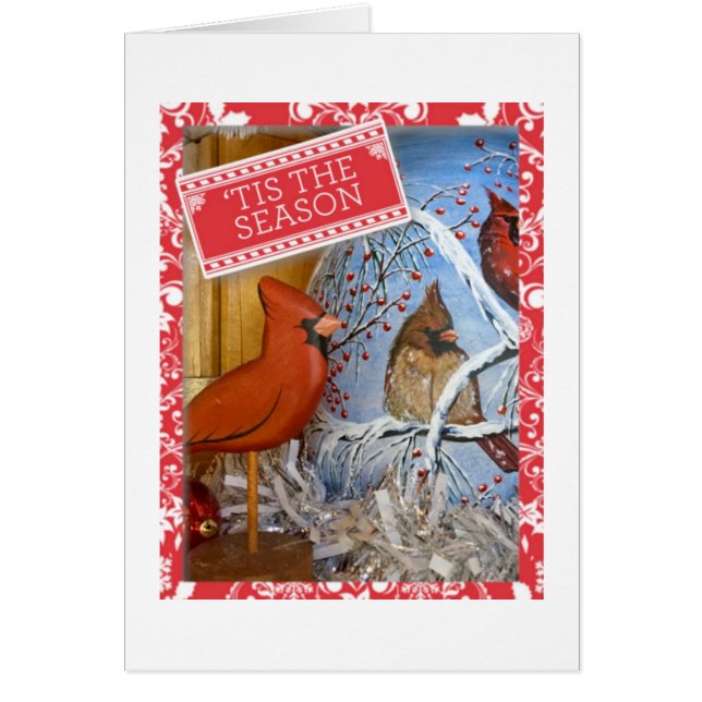 "Kardinal Liebe Note Card" (Vorne)