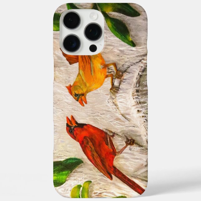 Kardinal - Liebe singen Case-Mate iPhone Hülle (Rückseite)