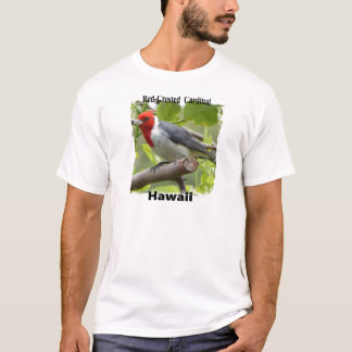 Kardinal mit rotem Schopf T-Shirt