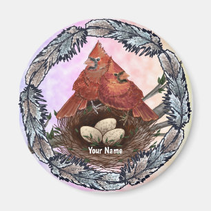 Kardinal Nest Magnet