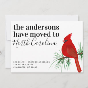 Kardinal North Carolina Moving Ankündigung