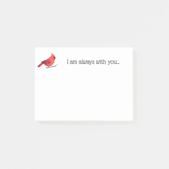 Kardinal-Post-It Post-it Klebezettel (Vorderseite)