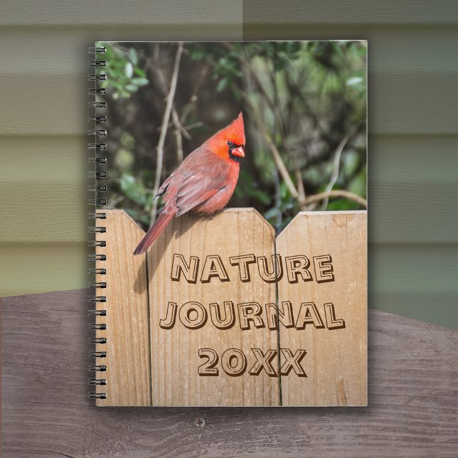 Kardinal (Red Bird) Journal-Notebook Notizblock (Von Creator hochgeladen)