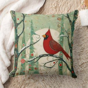 Kardinal Red Bird Kissen