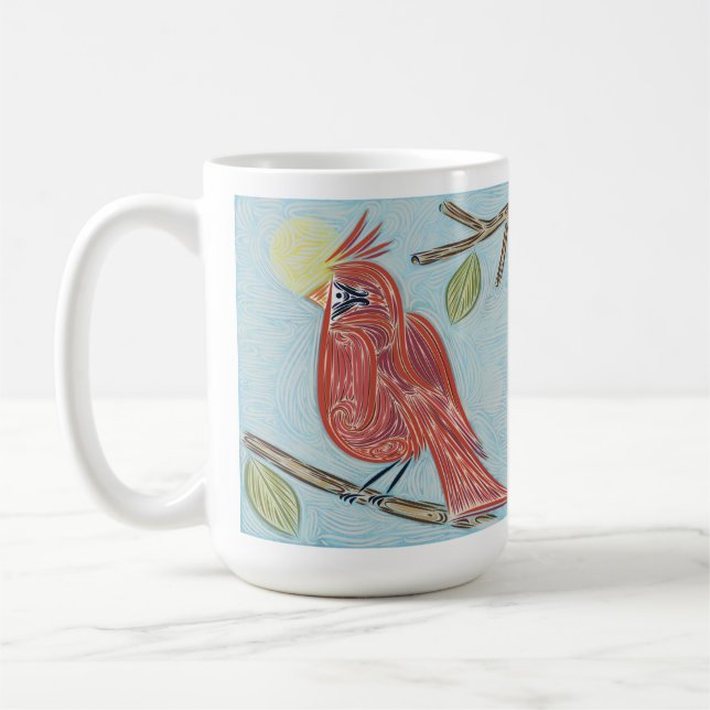 Kardinal Red Bird Tasse (Links)