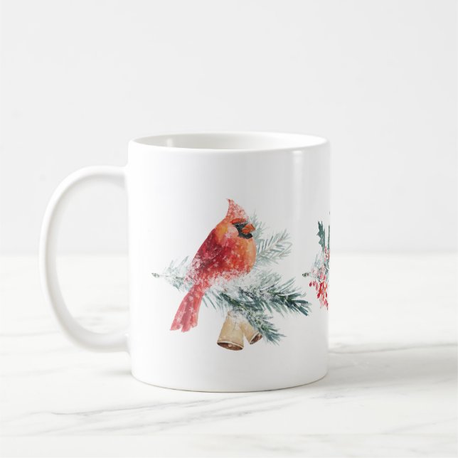 Kardinal Red Robin Pine Red Berry Tasse (Links)