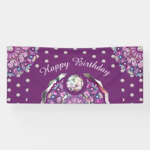 Kardinal Red Rosace Banner