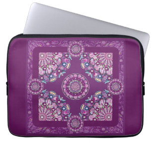 Kardinal Red Rosace Laptopschutzhülle