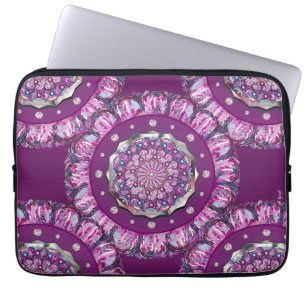 Kardinal Red Rosace Laptopschutzhülle