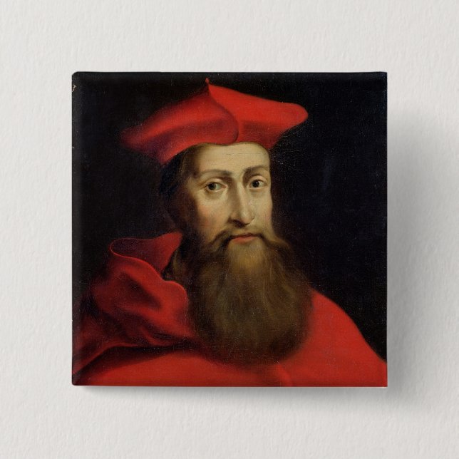 Kardinal Reginald Pole Erzbischof von Canterbury Button (Vorderseite)
