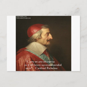 Kardinal Richelieu Erfolgsquote Postkarte