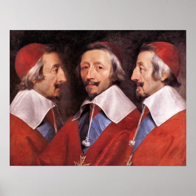 Kardinal Richelieu Poster (Vorne)