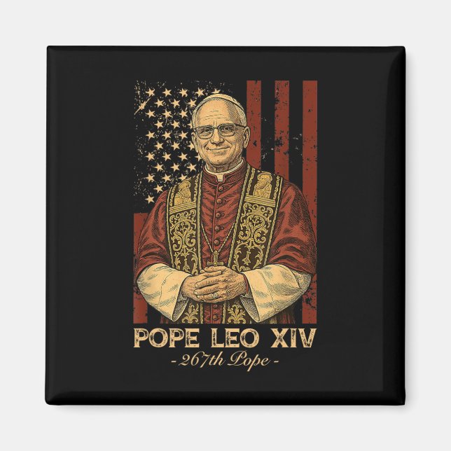 Kardinal Robert Francis Prevost Pope Leo Xiv Ameri Magnet (Vorne)