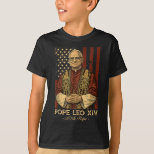 Kardinal Robert Francis Prevost Pope Leo Xiv Ameri T-Shirt