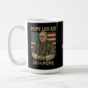 Kardinal Robert Prevost Gewählter Papst Leo XIV Kaffeetasse