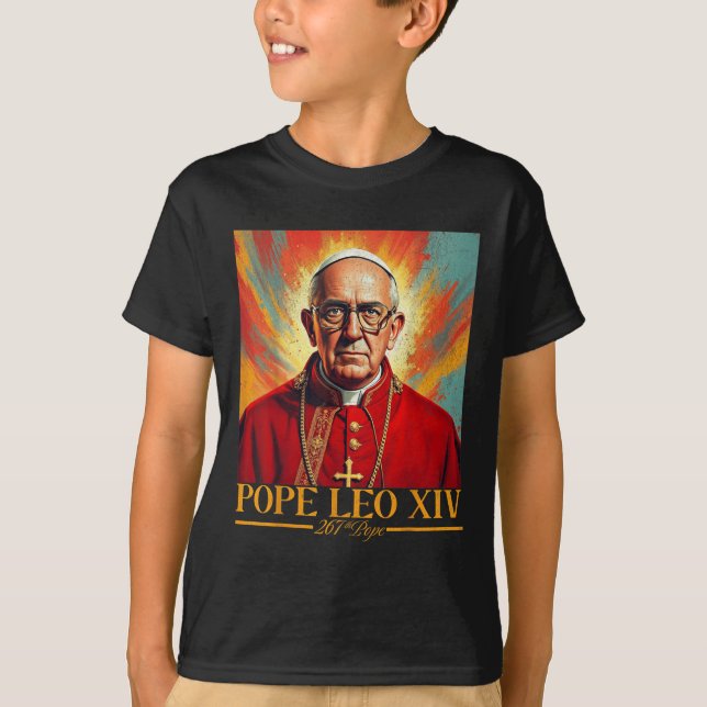 Kardinal Robert Prevost Shirt Papst Leo Xiv (Vorderseite)