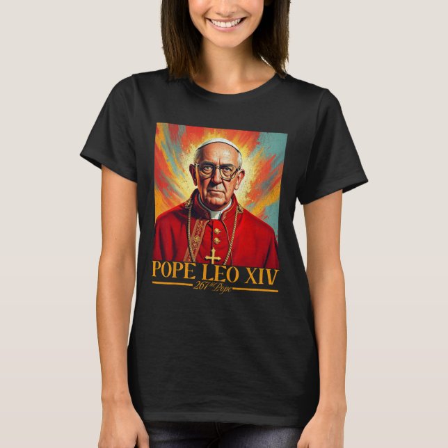 Kardinal Robert Prevost Shirt Papst Leo Xiv 1 (Vorderseite)