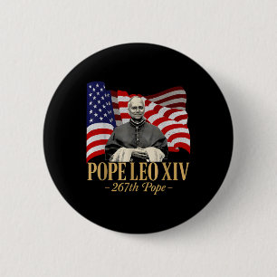 Kardinal Robert Prevost Shirt Papst Leo Xiv für Mä Button