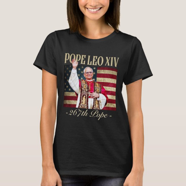 Kardinal Robert Prevost T-Shirt (Vorderseite)