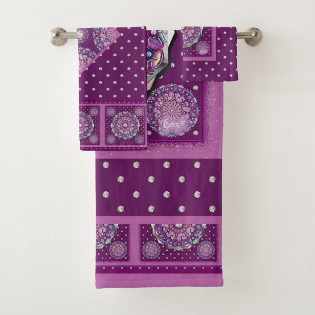 Kardinal Rosace Badhandtuch Set (Insitu)
