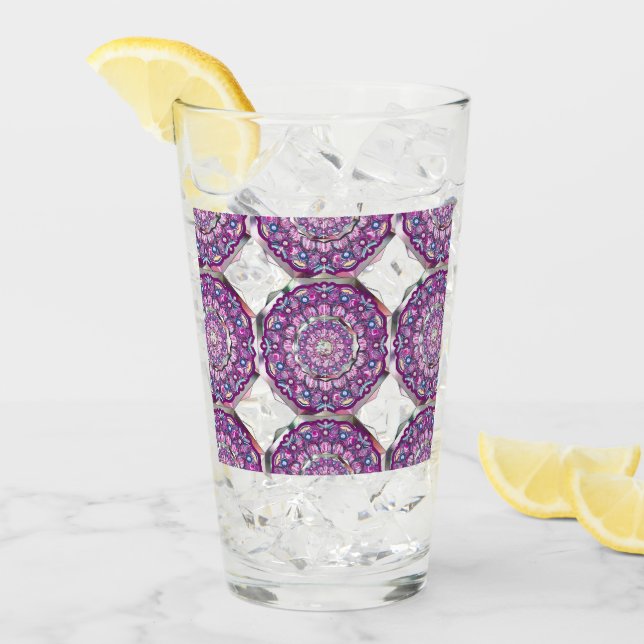 Kardinal Rosace Glas (Vorderseite Ice)