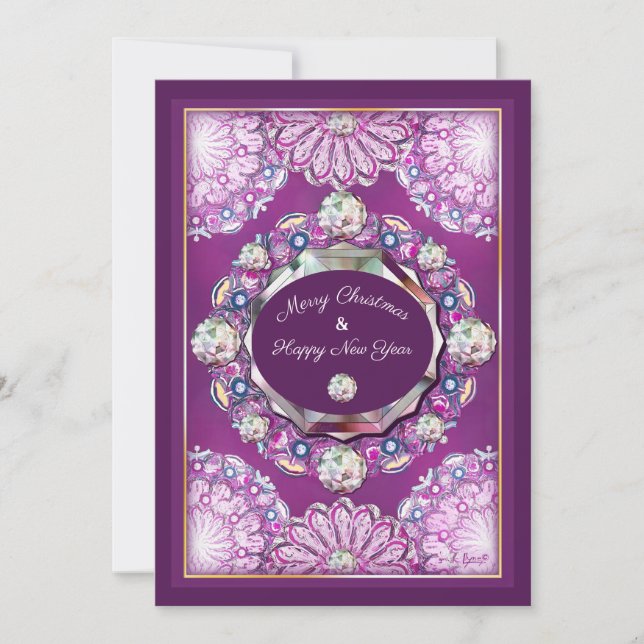 Kardinal Rosace Karte (Vorderseite)