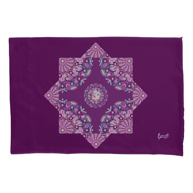 Kardinal Rosace Kissenbezug (Vorderseite)