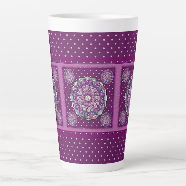 Kardinal Rosace Milchtasse (Vorderseite)