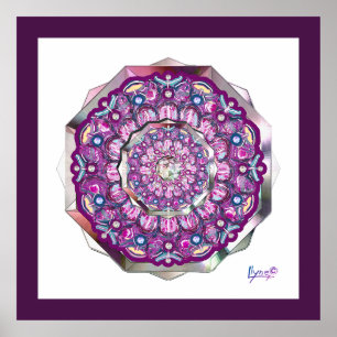 Kardinal Rosace Poster