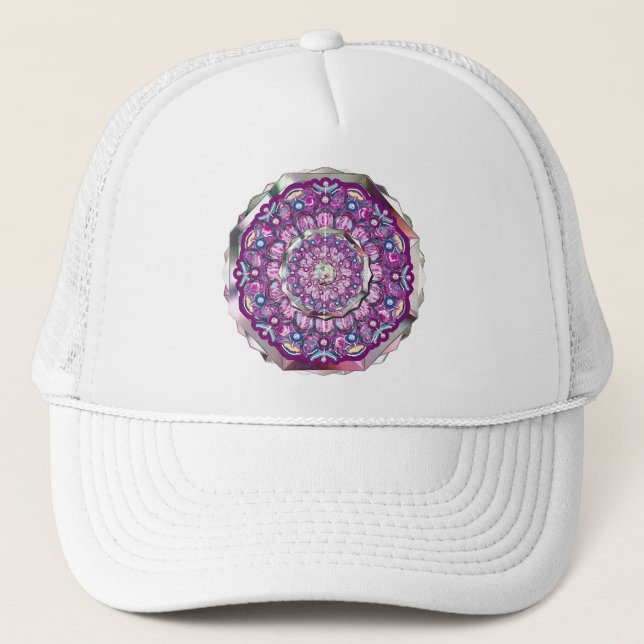 Kardinal Rosace Truckerkappe (Vorderseite)