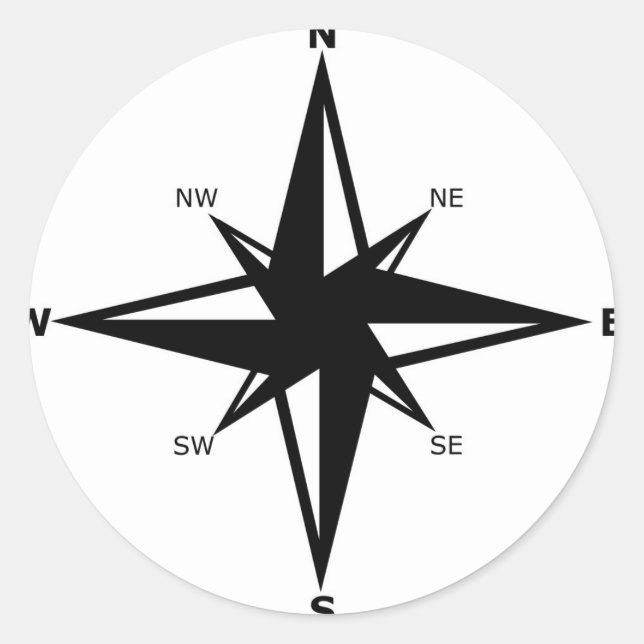 Kardinal Runder Aufkleber (Vorderseite)