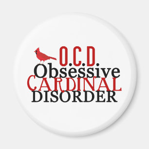 Kardinal Seltsam Funny Magnet