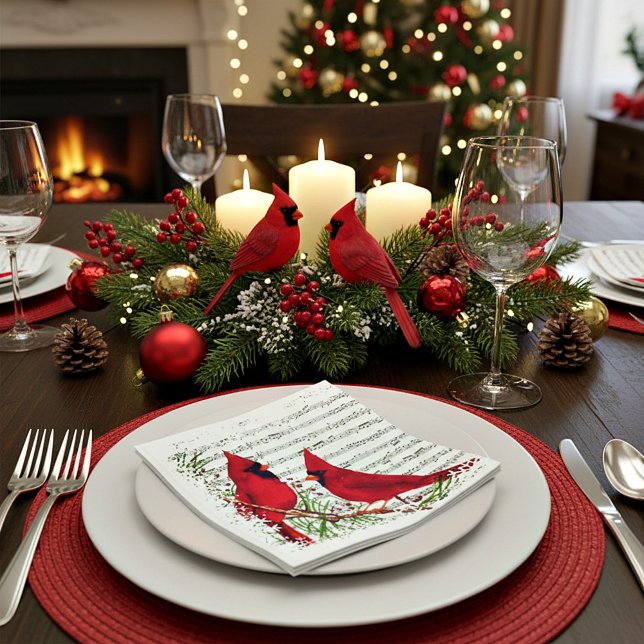 Kardinal Serviette (Von Creator hochgeladen)