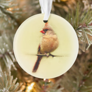 Kardinal Songbird Ornament