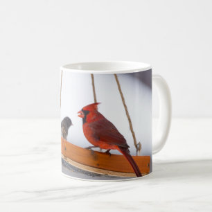Kardinal und Juncos-Kaffee-Tasse Kaffeetasse