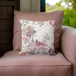 KARDINAL VRRDS LIEBE HERZEN   Dekokissen