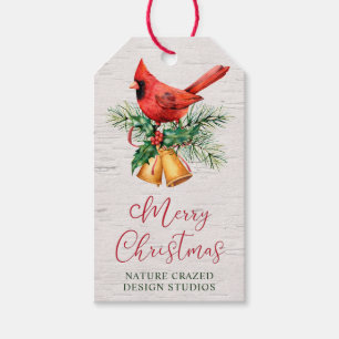 Kardinal Weihnachten Geschenkanhänger