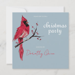 Kardinal Weihnachten Party Einladung
