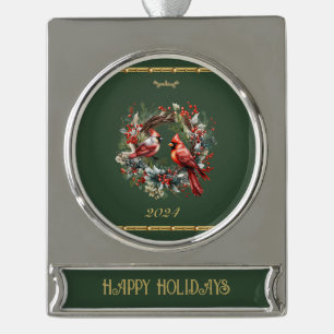 Kardinal Wreath Ornament