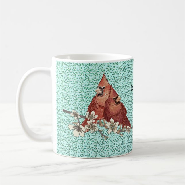 Kardinal Zweigstelle Tasse (Links)