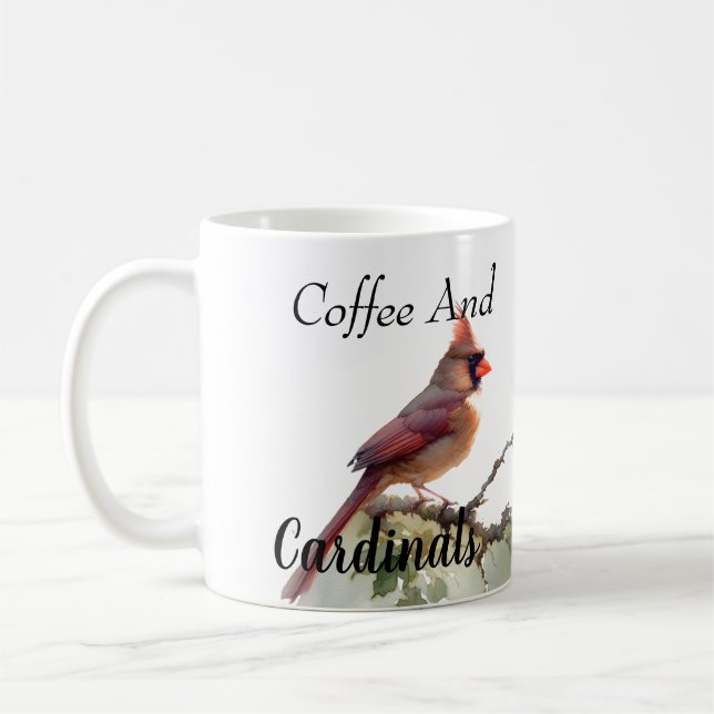   Kardinale PERSONALISIEREN Kaffeetasse (Links)