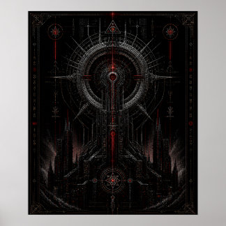 Kardinalleuchtturm Poster